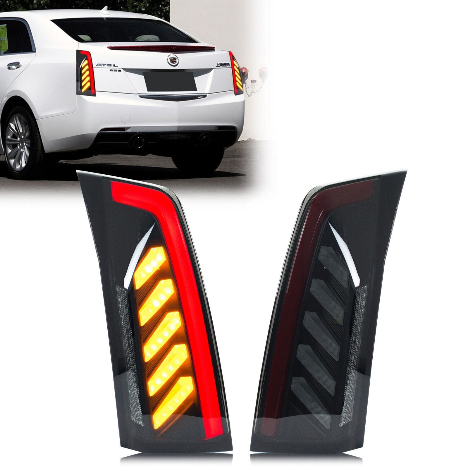 Cadillac ATS 13-23 Taillights(smoke)