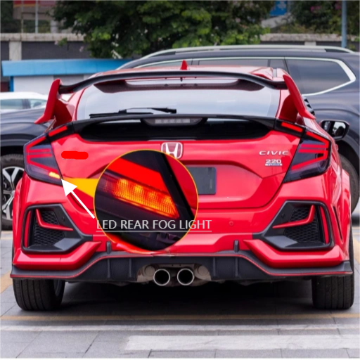 Honda civic hatchback 16-21 tail lights