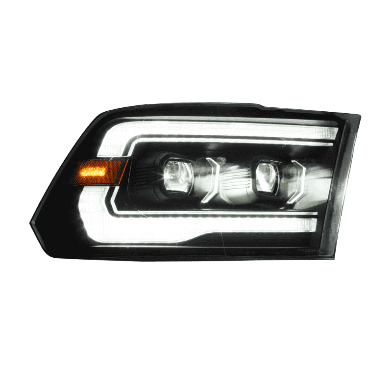 Dodge Ram 1500, 2500, 3500  LED Headlights （2009-2018）
