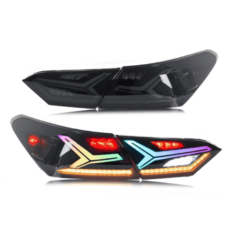 Toyota Camry 18-22 Fish Bone Tail lights with Sequential Animation